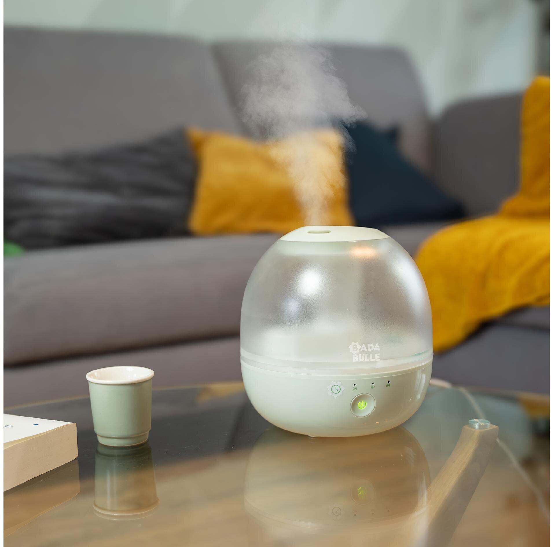 Luftbefeuchter BADABULLE "Bubble", grün (mint), Luftbefeuchter, Luftbefeuchter mint Einheitsgröße