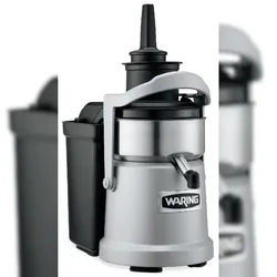 WARING Entsafter - Abmessungen 273X457X508 - Kapazität 11 L/H - Geschwindigkeit 3600 Umdrehungen pro Minute WJX90E