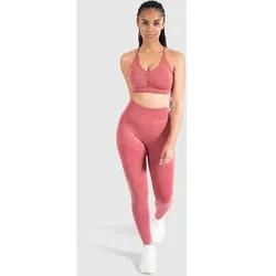 SMILODOX Sport BH Batik Scrunch, Größe S in Rot Rot