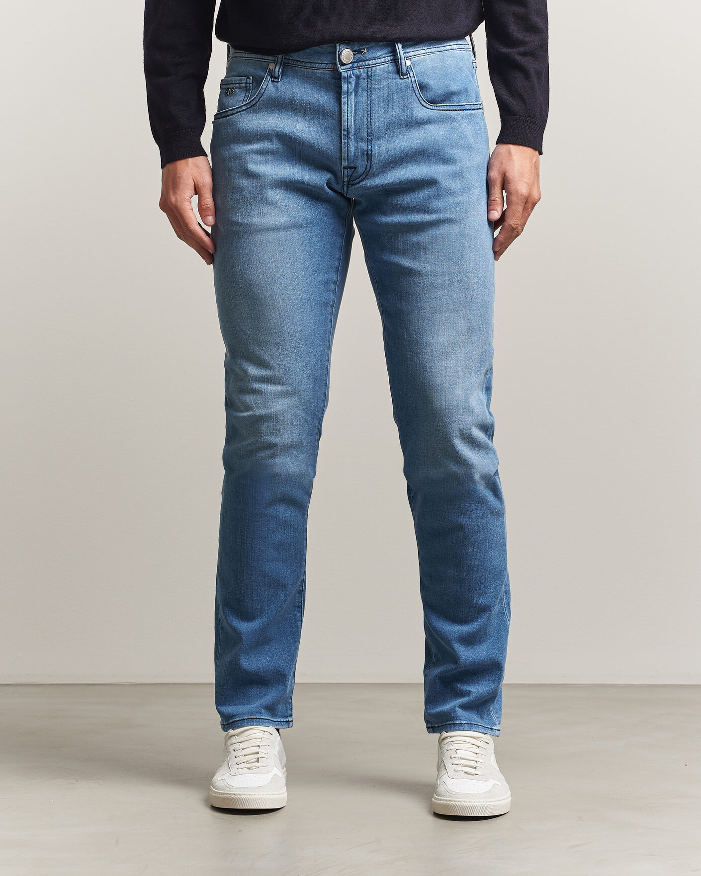 Tramarossa Michelangelo Stretch Relax Jeans Light Blue men W31 Blå