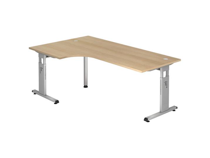 MEGA 82 S Schreibtisch Eiche/Silber
