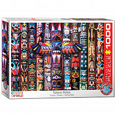 eurographics Puzzle - Kanadische Totempfähle - 1000 Teile 301019