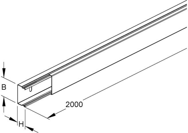 Niedax Partie inférieure + couvercle pour canal LFK LLK 16.030 (LLK 16.030)
