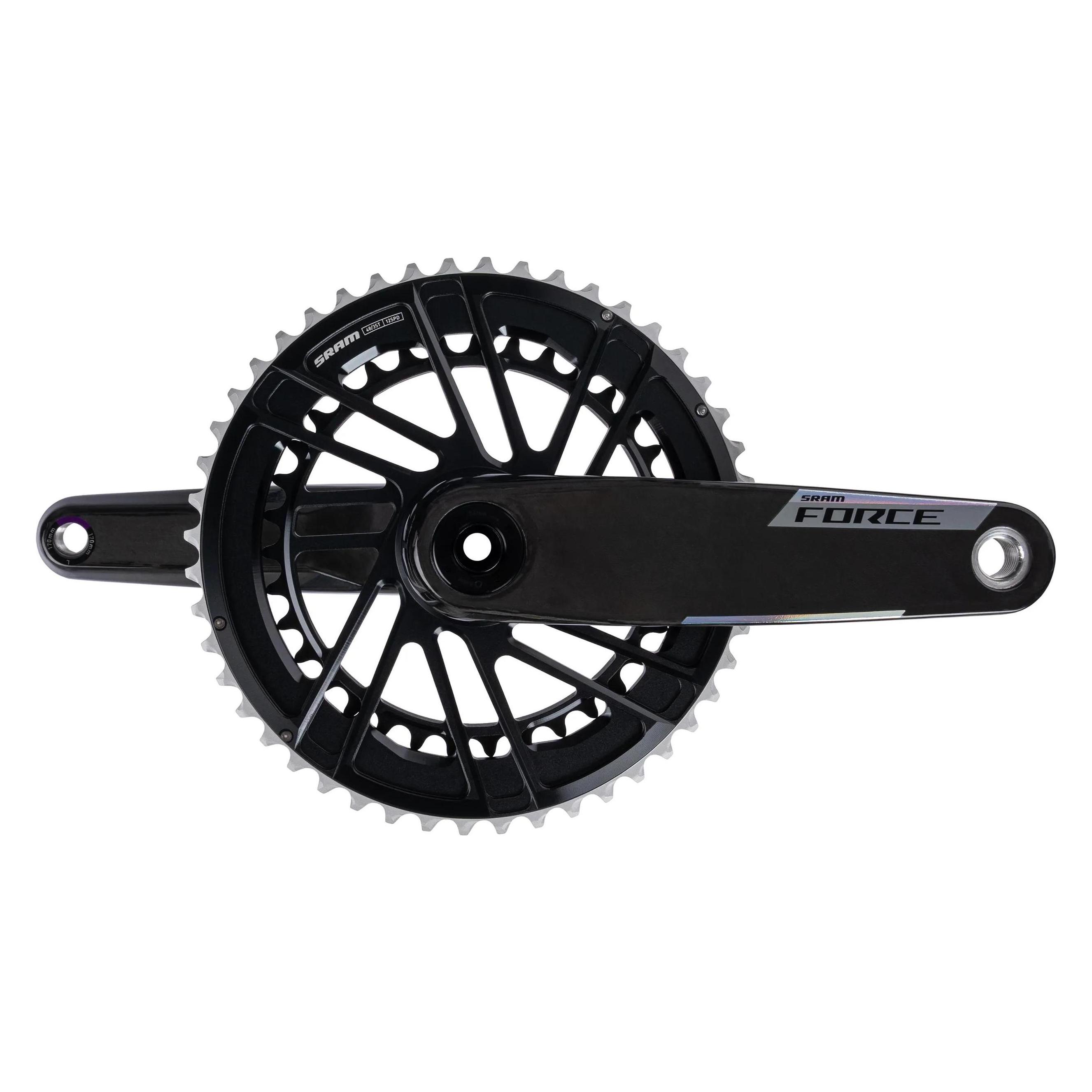 Sram Force E1 DUB DM 2x12-fach Carbon Kurbelgarnitur (170 mm) (00.6118.738.009)