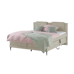 switch Motor-Boxspringbett  Wave , beige , Maße (cm): B: 170 H: 111