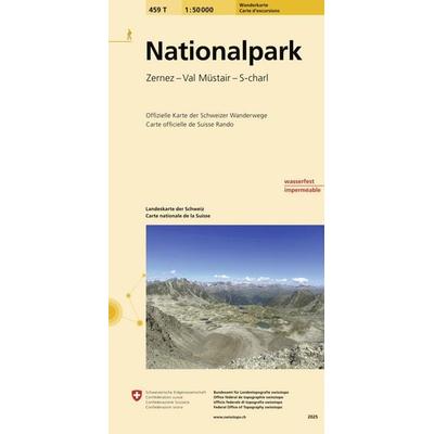 459T Nationalpark Wanderkarte, Sonstige von , Swisstopo, 978-3-302-30459-5