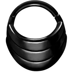 Chirurgenstahl Segmentring Clicker ETHNO-DESIGN