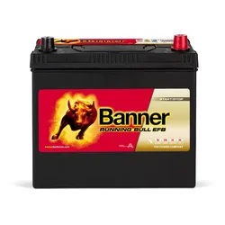 12V 55Ah 460A Banner Running Bull EFB 55515 ASIA Starterbatterie
