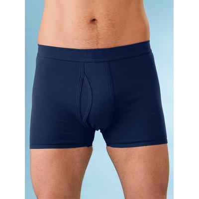 Schlüpfer KINGS CLUB, Herren, Gr. 6, 2 Stk., blau (marine), 100% Baumwolle, Unterhosen