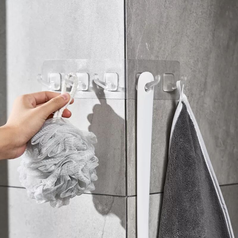 INF Selbstklebender Haken für Badezimmer / Schlafzimmer / Küche