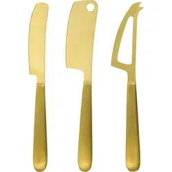 House Doctor Käsemesser goldfarben 3 St.