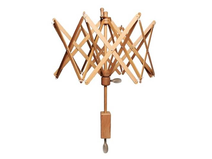 KnitPro ACCESSOIRES VOOR HET OPWIKKELEN EN DOSEREN NATURAL SWIFT, hout, meerkleurig, 30 x 35 x 30 cm