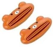 Uplifted Finds Cute Animal Multifunction Squeezer   Premium Cartoon Toothpaste Dispenser & Bathroom Tube Infrastructure 2 Pcs Bear