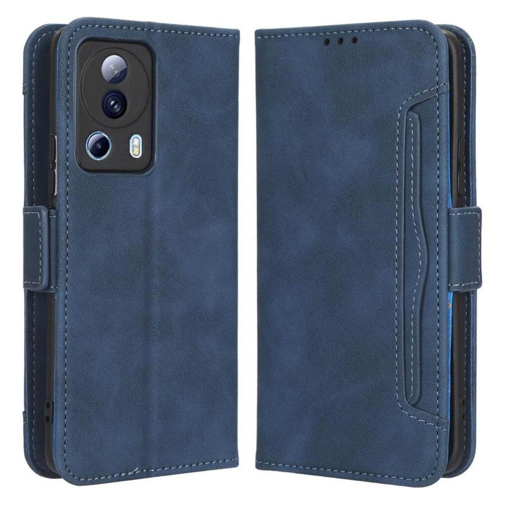 Cover-Discount Xiaomi 13 Lite - Etui mit vielen Kartenfächer blau (Xiaomi 13 Lite) (660123241B)
