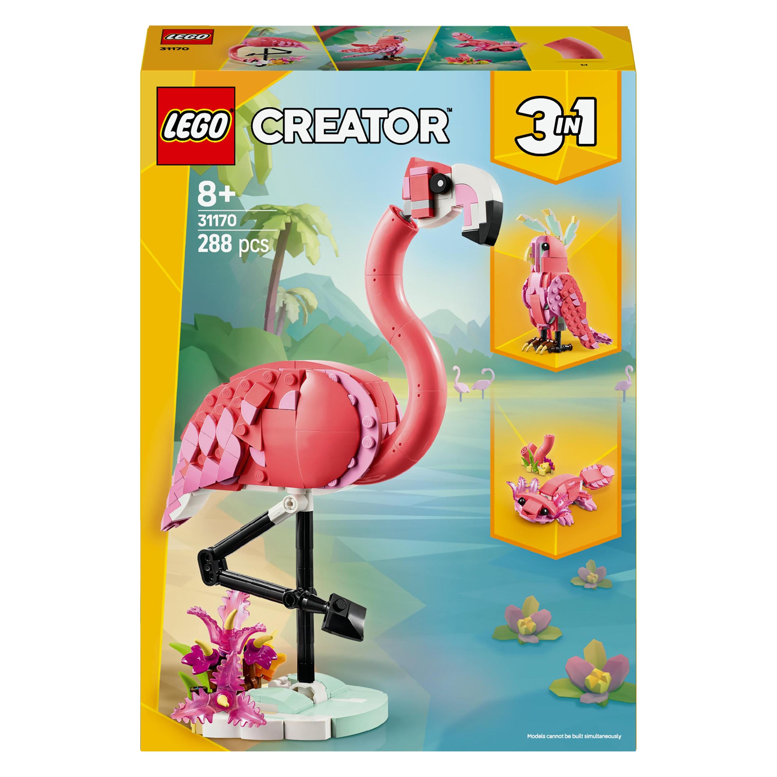 LEGO Wilde Tiere: Rosa Flamingo (31170)