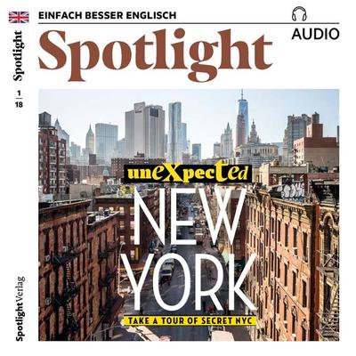 Englisch lernen Audio - Unbekanntes New York - Spotlight Verlag, Audio, 4057664300133