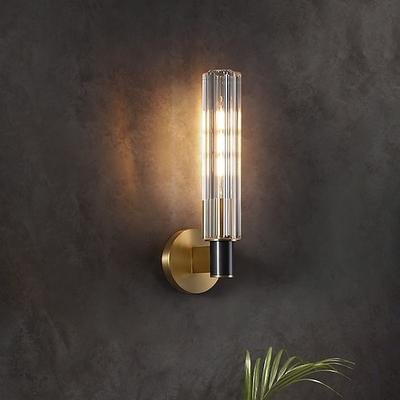 Lightinthebox LED-Wandleuchten, Luxus-Wohnzimmer-Kristall-Kupfer-Wandleuchte, Beleuchtung, goldene Wandleuchte, Kreativität, Schlafzimmer, Flur, LED-Kristall-Wandleuchten