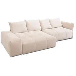 designwerk Ecksofa Palace Stoff Beige Natural