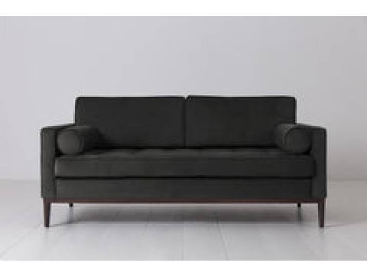 Zweisitzer-Sofa Model 02, Dunkelgrau