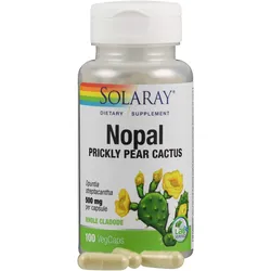 Feigenkaktus Nopal (prickly Pear) 500 mg Solaray 100 ST