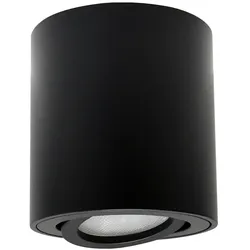 Megatron Aufbau-Downlight DECOCLIC, für LED GU10 PAR16, schwenkbar, Aluminium, Schwarz MT75221