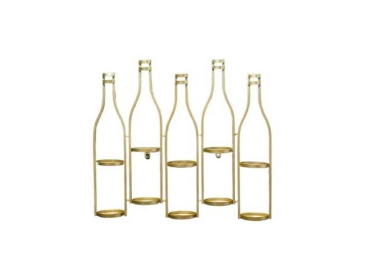CJHFR472SG Weinhalter Weinregal im Vintage-Stil aus Schmiedeeisen zur Wandmontage Dekoration