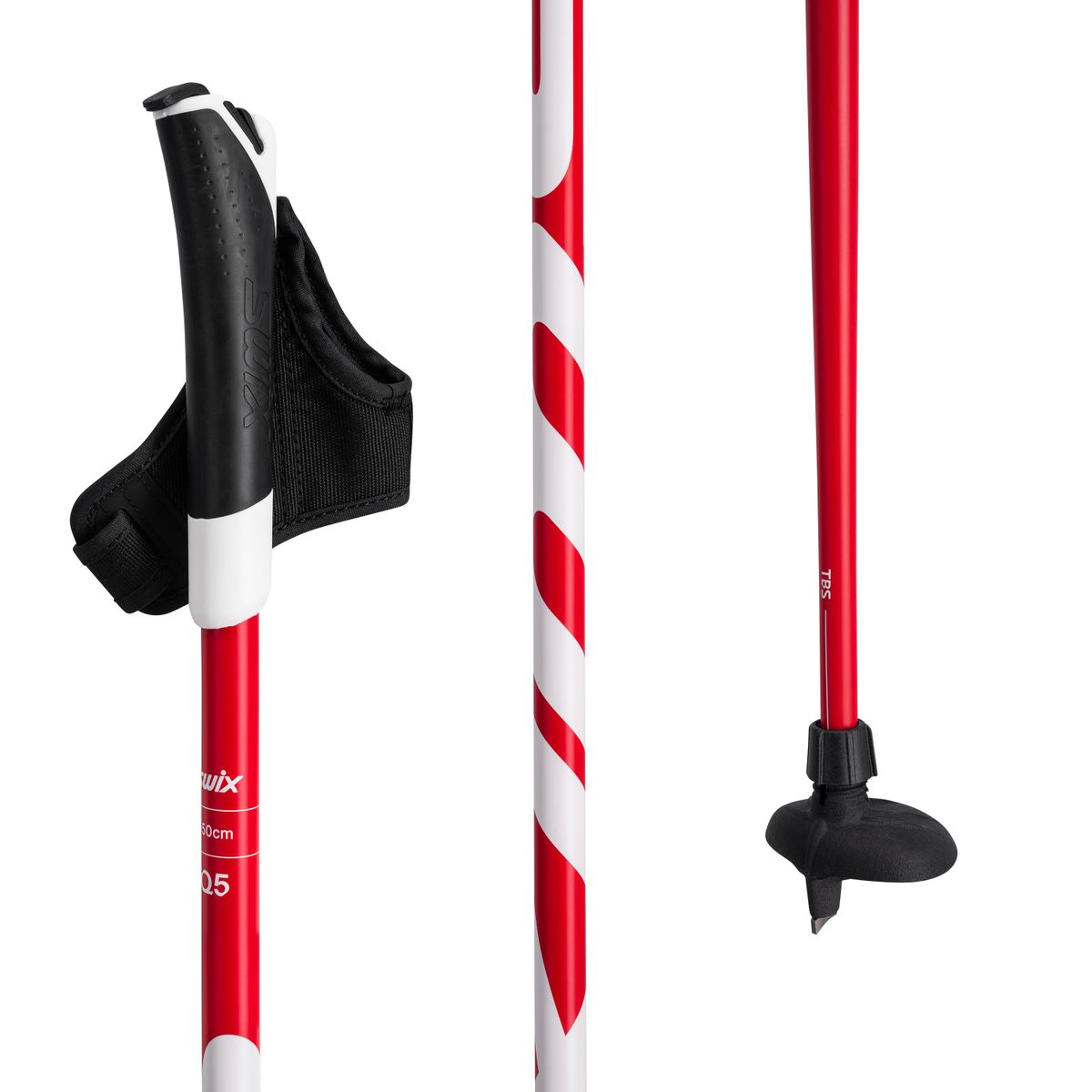 Swix Q5 Pole, Red, 150cm red (90000) 150cm XCQ50-00-90000-1500