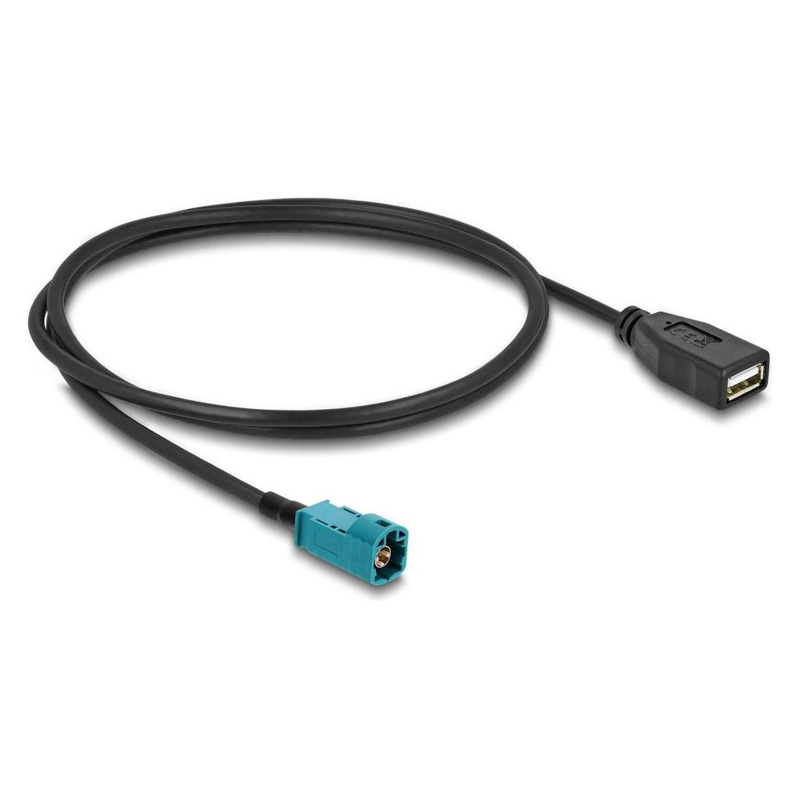 Delock Kabel HSD Z Stecker zu USB 2.0 Typ-A Buchse 1 m (1 m, USB 2.0) (90703)