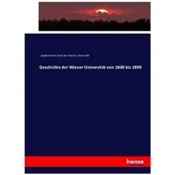 Geschichte der Wiener Universität von 1848 bis 1898, Fachbücher von Akademischer Senat der Wiener Universität