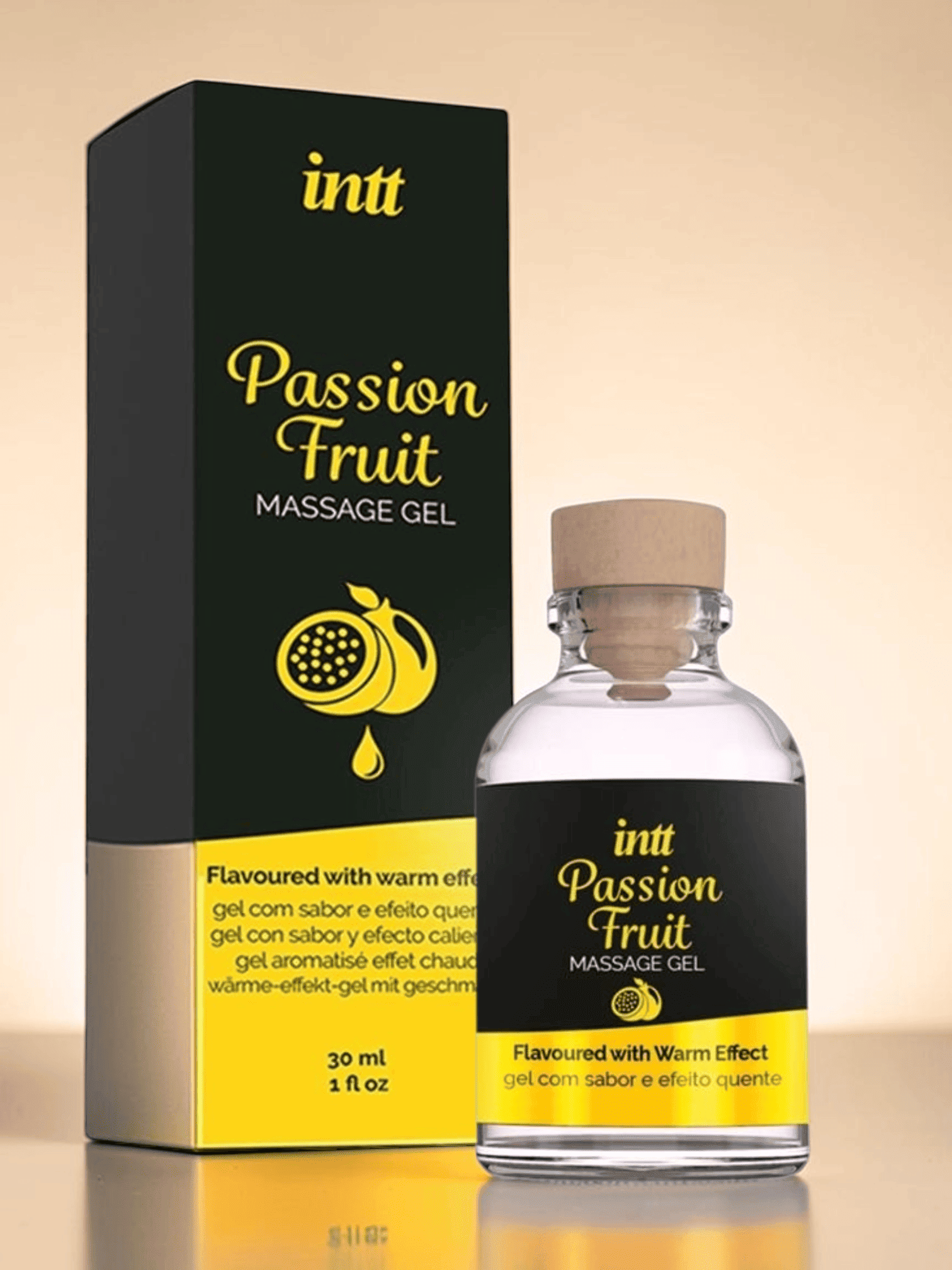 Intt Huile de Massage Embrassable Fruit de la Passion 30 ml