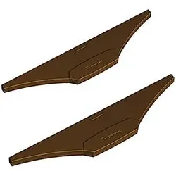 Zumtobel 22170087 Endkappenset MLevo / MLinf Endcap L BZ PAIR