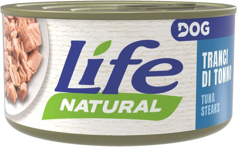 Life Pet Care Dog Natural Filetti Lattina Multipack 24x90G TONNO