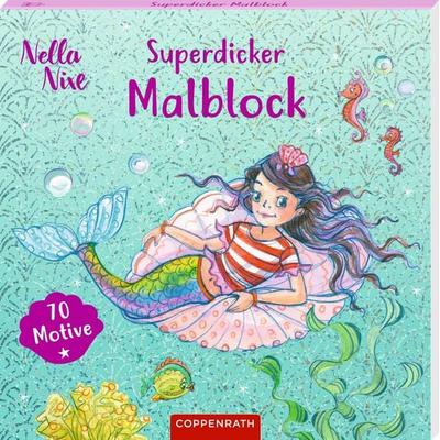 Superdicker Malblock (Nella Nixe), Zubehör von , Coppenrath, 978-3-649-65266-3