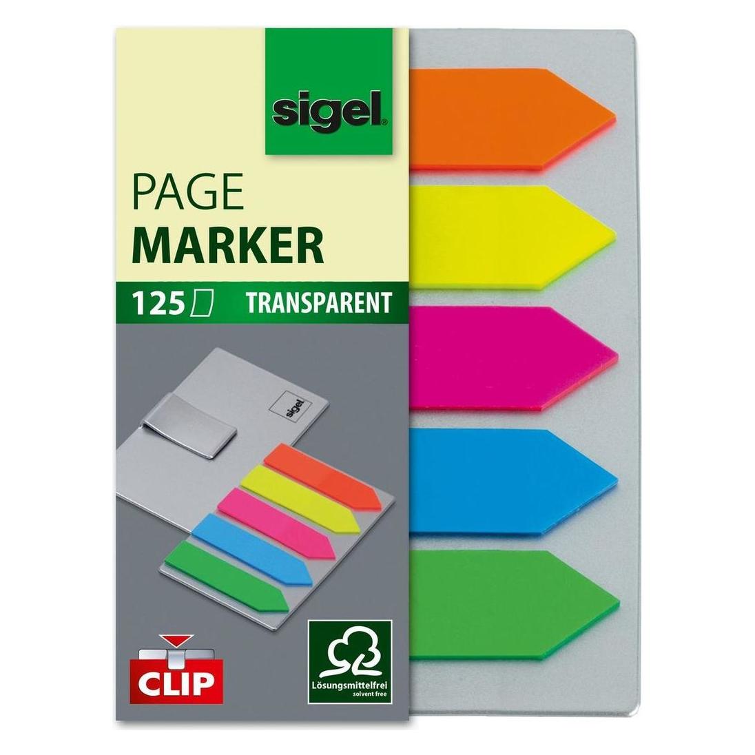 Sigel HN611 Flexible bookmark Blau (297 x 52 mm) (HN611)