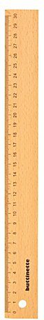 buttinette Holz-Lineal