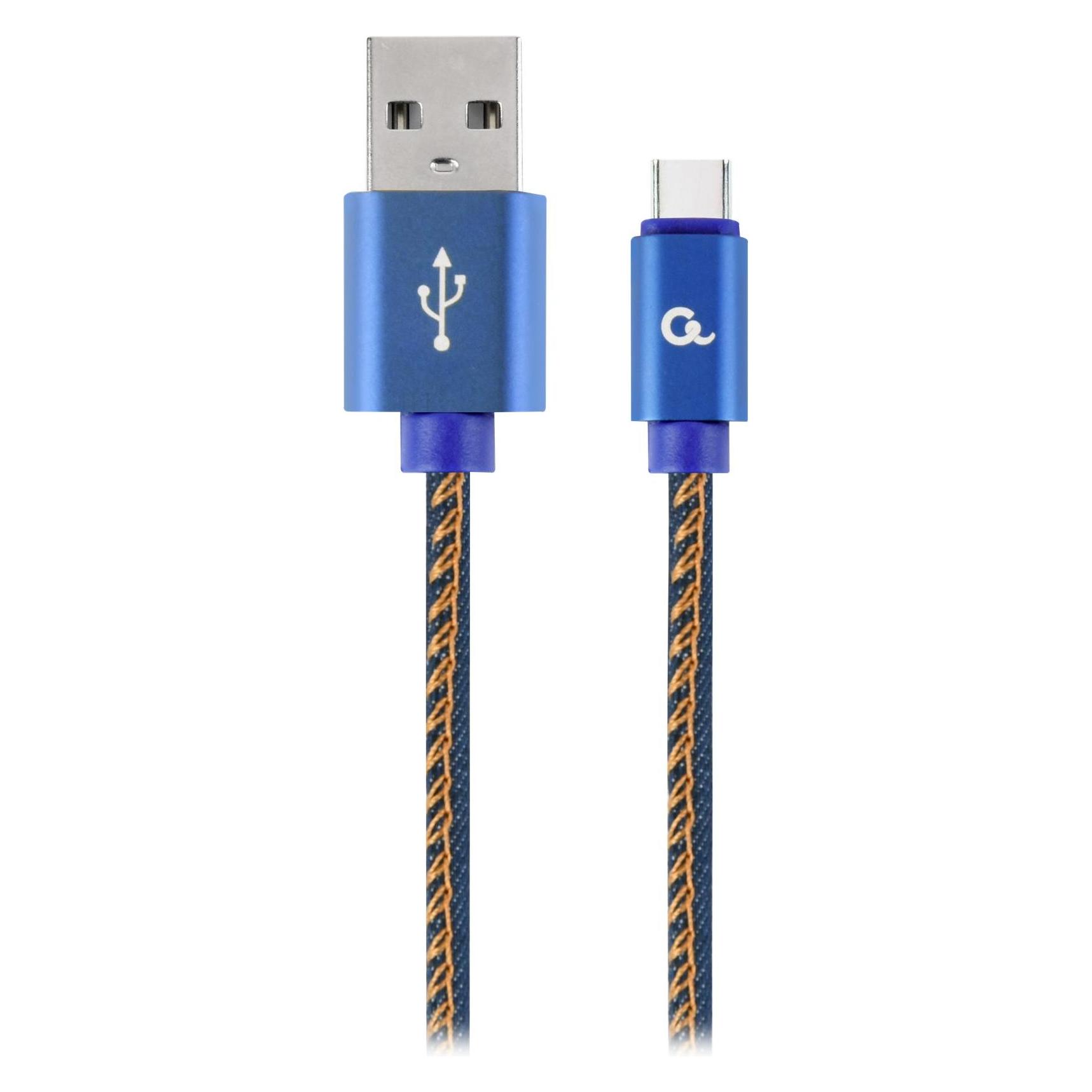 Gembird CC-USB2J-AMCM-1M-BL USB Kabel USB 2.0 USB A USB C Blau (1 m, USB 2.0) (CC-USB2J-AMCM-1M-BL)