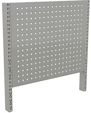 Lochplatte, ESD, lichtgrau, BxH 718 x 389 mm Treston