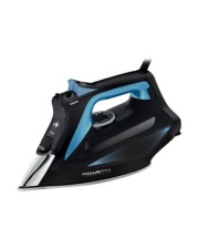 ROWENTA Dampfbügeleisen Mikrodampf 400 HD Laser-Grundplatte 2700 W Schwarz Blau DW (DW 5310)