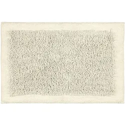 Wenko Badteppich 60x90 cm Sidyma aus zertifizierter Bio-Baumwolle beige, 60 cm
