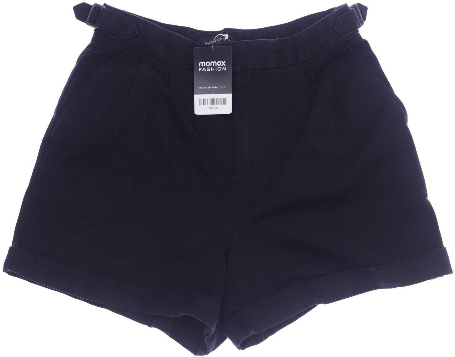 Banana Republic Damen Shorts, Schwarz, Gr. XS (US 2), Baumwolle - Second Hand