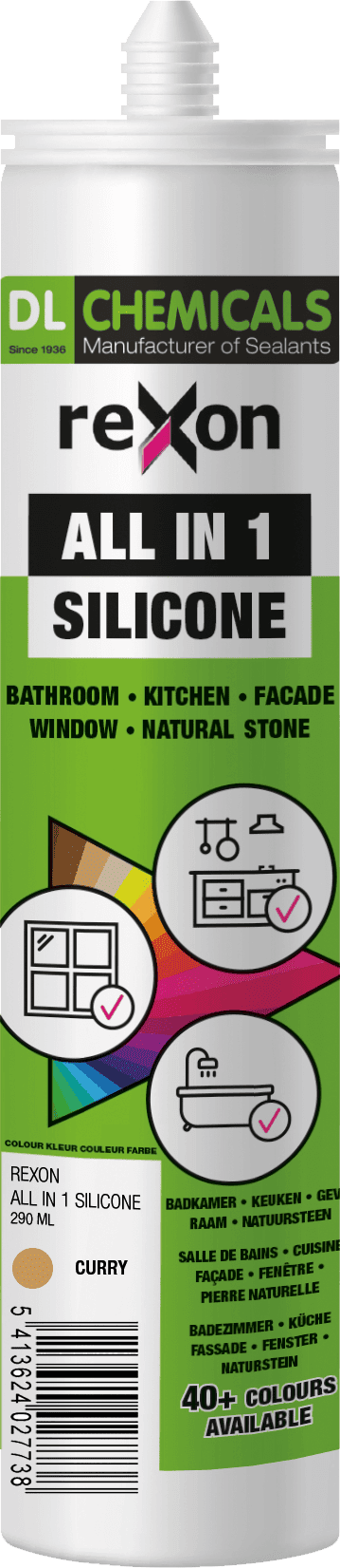 Rexon All In 1 Silicone - RAL 7002 Olijfgrijs - 290 ml