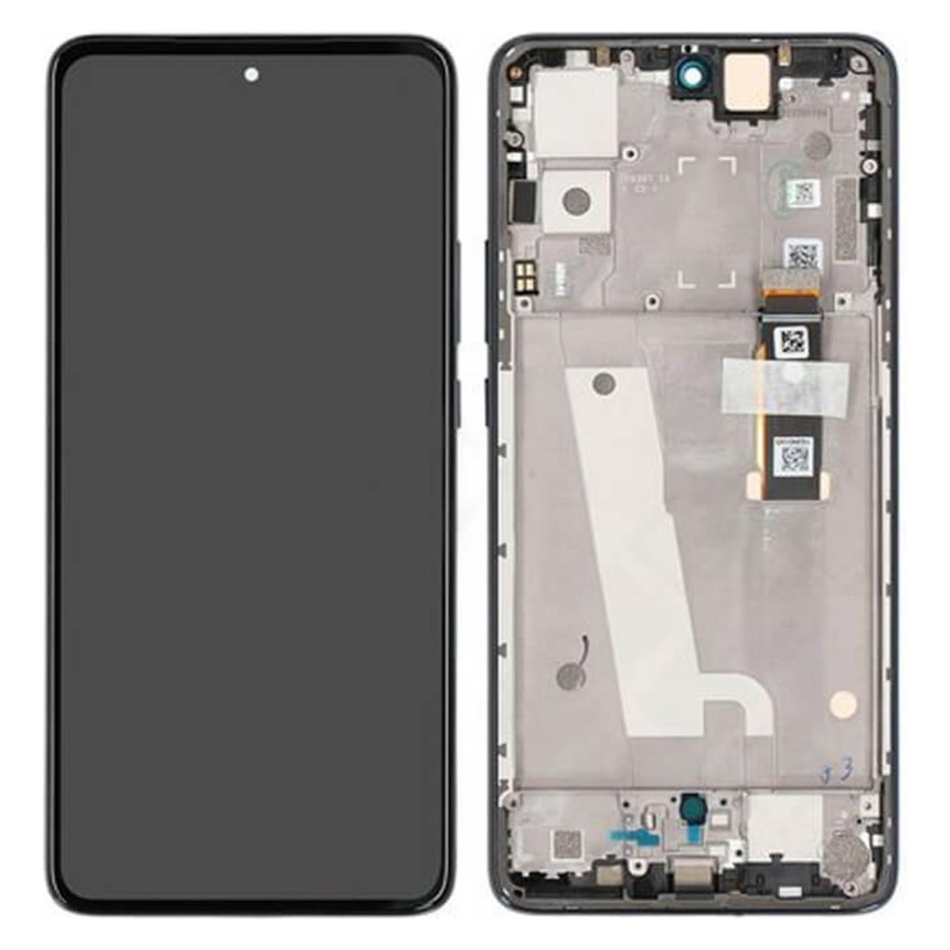 Motorola LCD + Touch + Frame für XT2203 Edge 30 - black (5D68C20584)