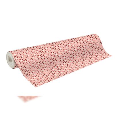 Clairefontaine Geschenkpapierrolle Alliance 60g, 50x0,70m, Herzen - Rosa 211945C