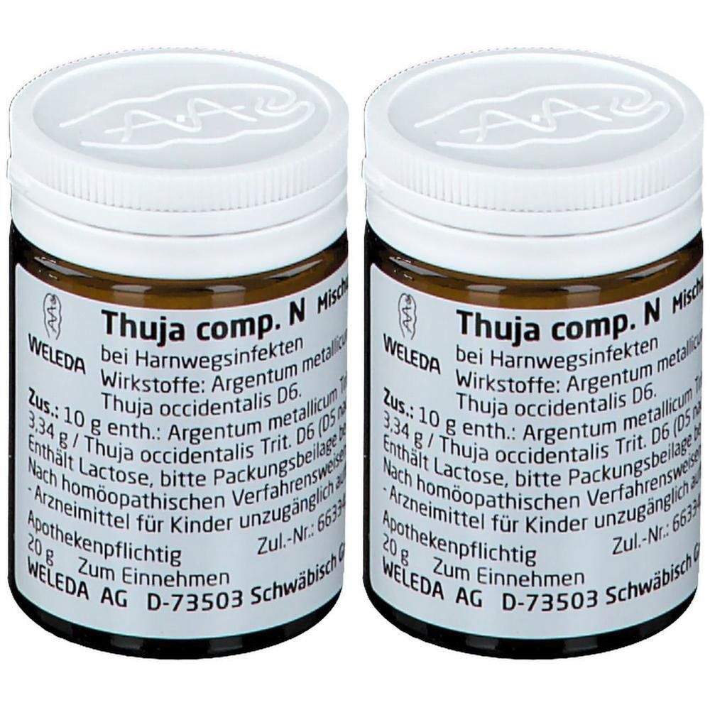 Thuja Comp.n Trituration 2x 2x20 g
