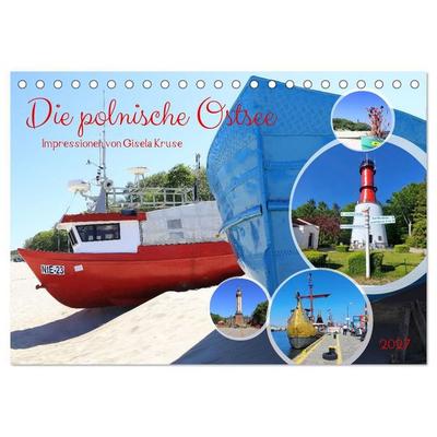 Die polnische Ostsee (Tischkalender 2027 DIN A5 quer), CALVENDO Monatskalender