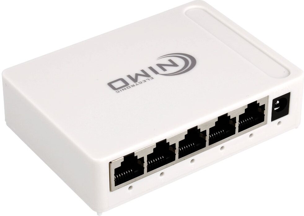 Conmutador Gigabit 5P 100/1000Mbps - NIMO