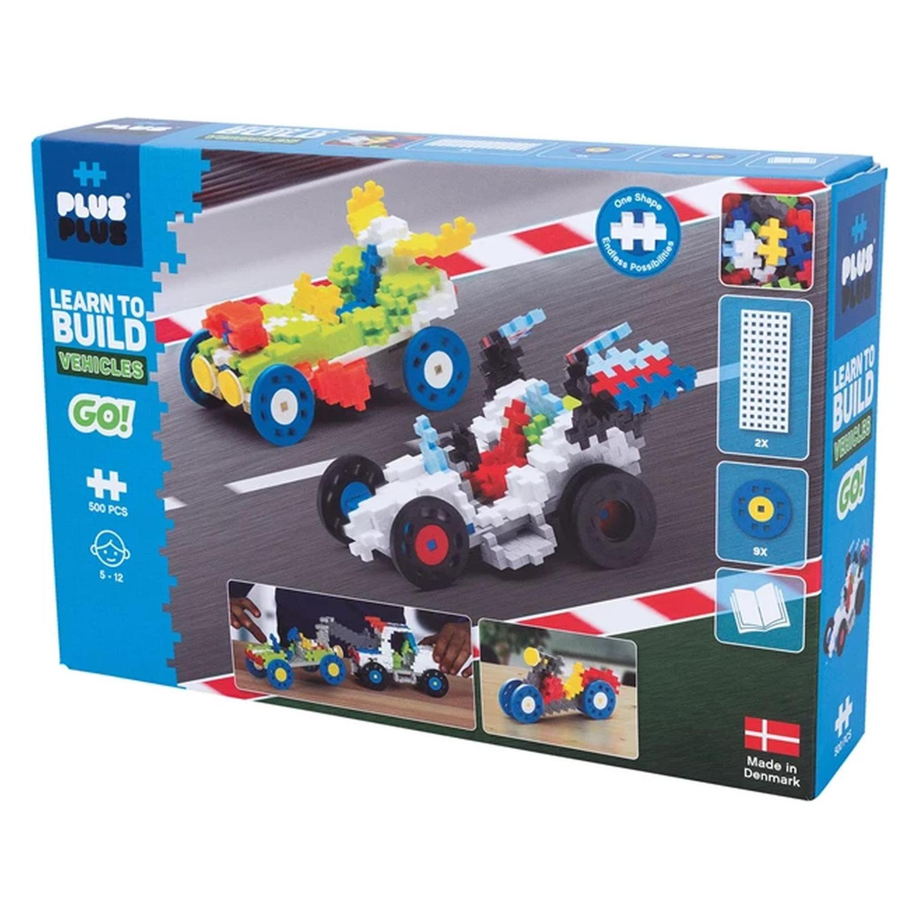 Plus-Plus Kreativ Bausteine GO Fahrzeuge (7011)