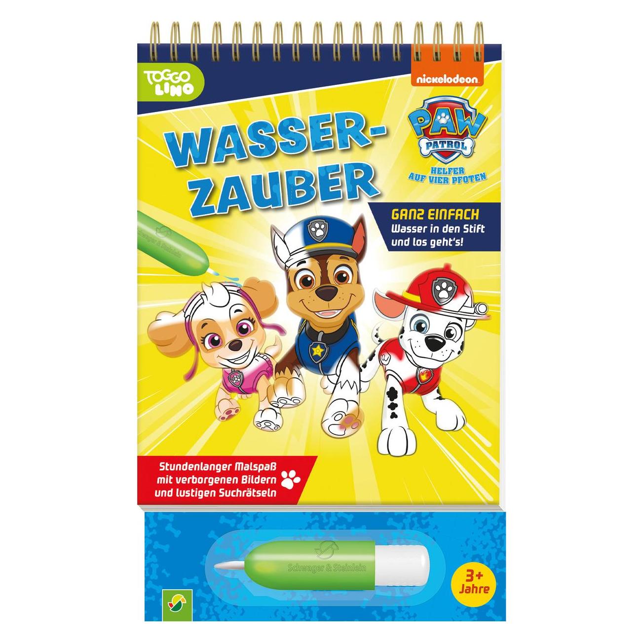Schwager & Steinlein PAW Patrol Wasserzauber - einfach mit Wasser malen! (8499-4289-2)