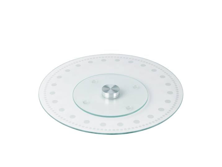 Servierplatte Glas drehbar 30 cm