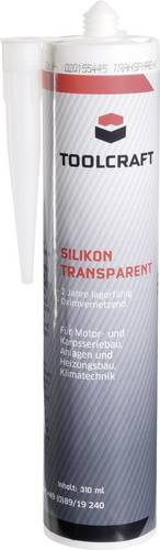 TOOLCRAFT Transil Silikon Herstellerfarbe Transparent SIT.K310 310ml